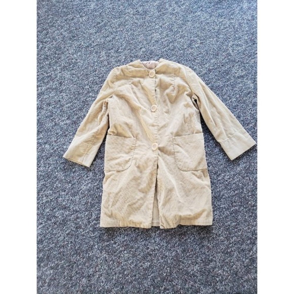 Vintage 70s Tween Corduroy‎ Dress